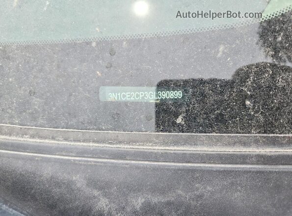 3N1CE2CP3GL390899 2016 NISSAN VERSA Red Engine compartment view