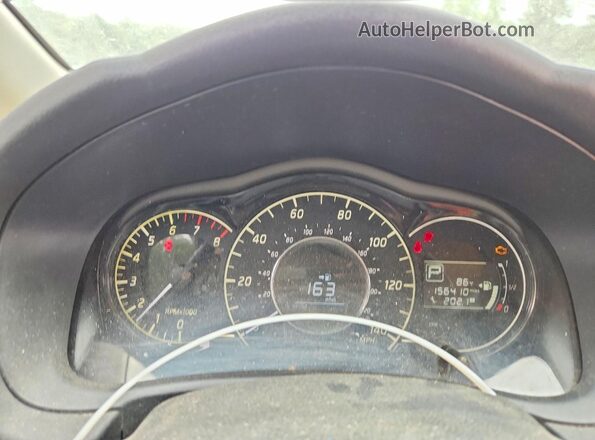 3N1CE2CP3GL390899 2016 NISSAN VERSA Red Instrument cluster view