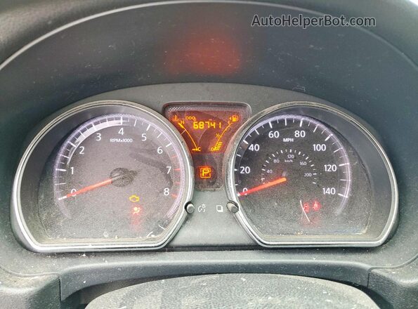 3N1CE2CP3HL357547 2017 NISSAN VERSA White Instrument cluster view