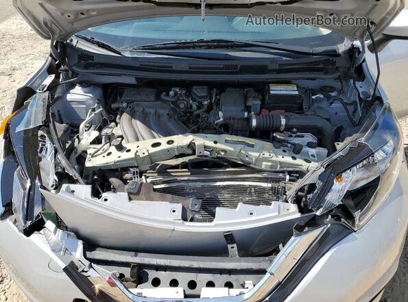 3N1CE2CP3HL365695 2017 NISSAN VERSA Silver Вид задньої частини салону
