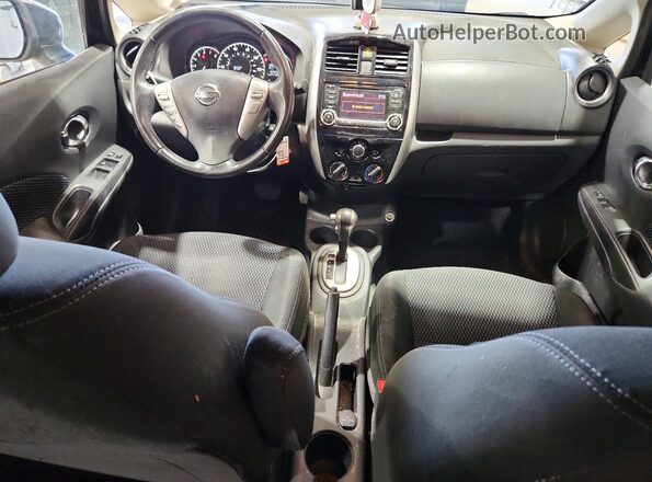 3N1CE2CP3HL369651 2017 NISSAN VERSA Black Widok deski rozdzielczej