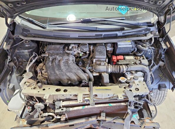 3N1CE2CP3HL369651 2017 NISSAN VERSA Black Widok wnętrza z tyłu