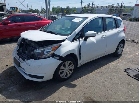 3N1CE2CP3KL357684 2019 NISSAN VERSA NOTE White Vista tres cuartos delantera izquierda