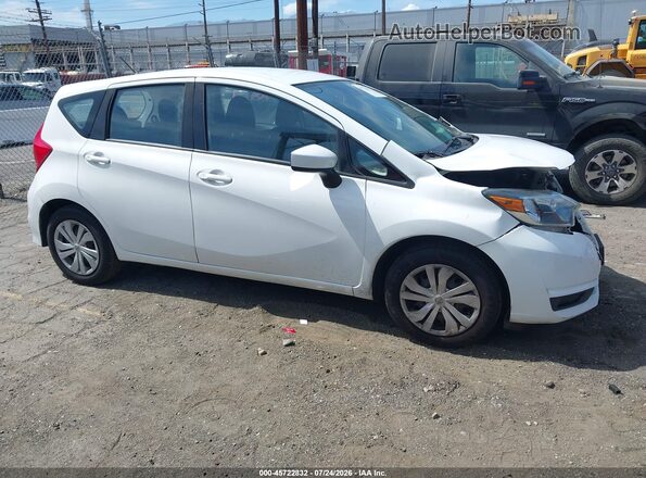 3N1CE2CP3KL357684 2019 NISSAN VERSA NOTE White Vista interior trasera