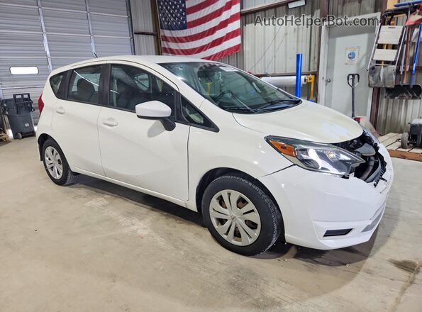3N1CE2CP3KL365378 2019 NISSAN VERSA Белый Передняя правая четверть