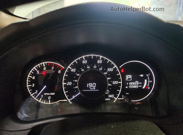 3N1CE2CP3KL365378 2019 NISSAN VERSA Белый Вид щитка приборов