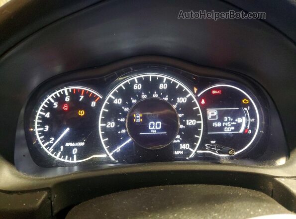 3N1CE2CP4GL406463 2016 NISSAN VERSA Blue Instrument cluster view