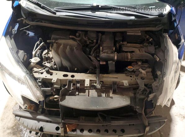 3N1CE2CP4GL406463 2016 NISSAN VERSA Blue Engine compartment view