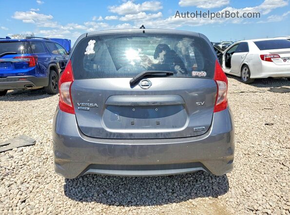 3N1CE2CP4JL356431 2018 NISSAN VERSA Gray Vista trasera
