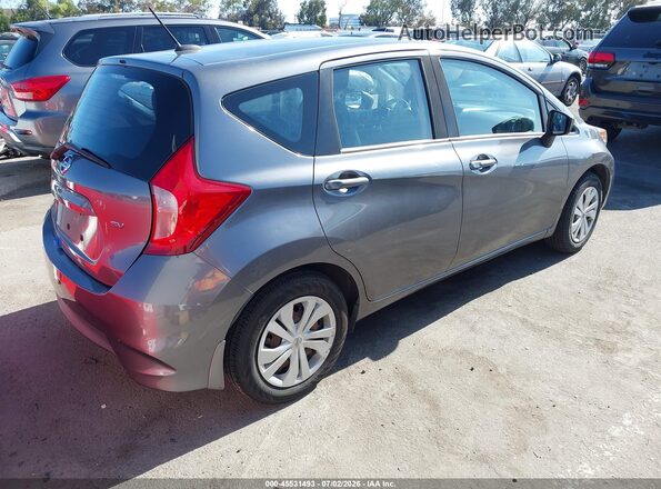 3N1CE2CP4JL356655 2018 NISSAN VERSA NOTE Gray Հետևի աջ