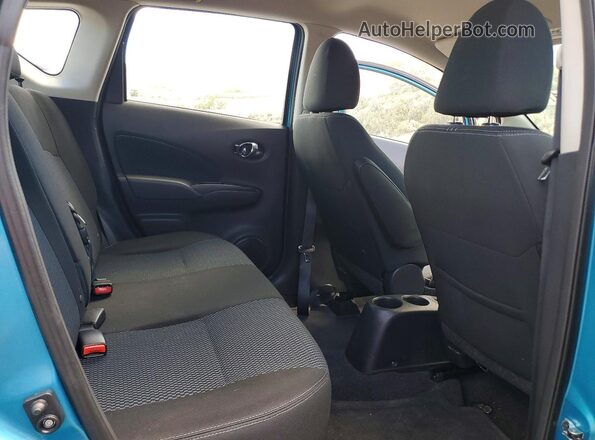 3N1CE2CP5GL350811 2016 NISSAN VERSA Turquoise Հետևի նստատեղերի տեսք