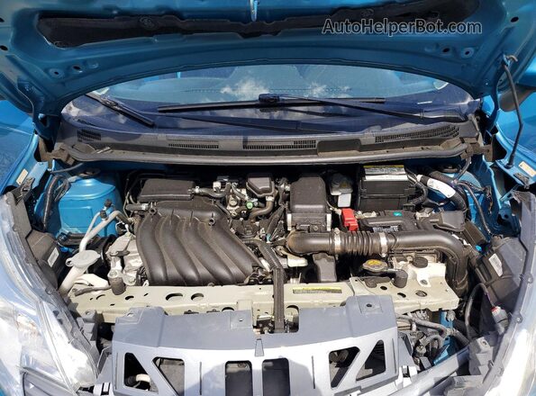 3N1CE2CP5GL350811 2016 NISSAN VERSA Turquoise Սալոնի հետևի տեսք