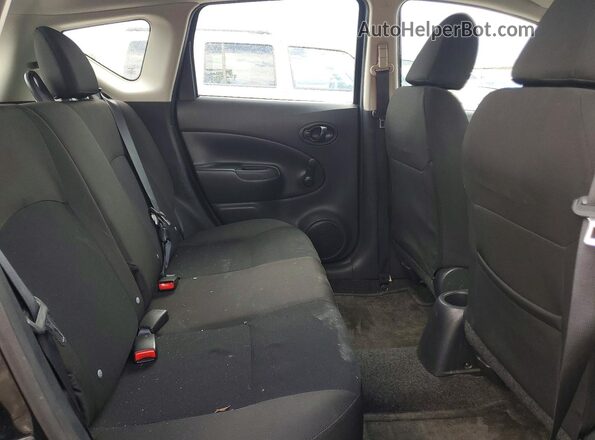 3N1CE2CP5GL373084 2016 NISSAN VERSA Black Vista de los asientos traseros