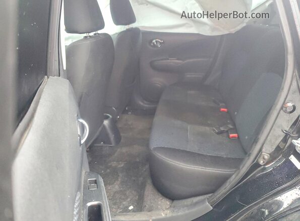 3N1CE2CP5GL396607 2016 NISSAN VERSA Black Հետևի նստատեղերի տեսք