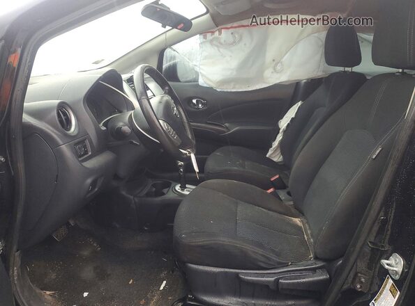3N1CE2CP5GL396607 2016 NISSAN VERSA Black Սալոնի դիմացի տեսք