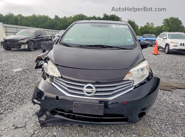 3N1CE2CP5GL396607 2016 NISSAN VERSA Black Դիմացի տեսք