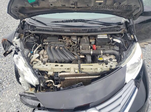 3N1CE2CP5GL396607 2016 NISSAN VERSA Black Սալոնի հետևի տեսք