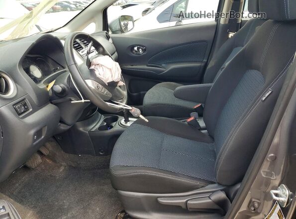 3N1CE2CP5GL400011 2016 NISSAN VERSA Gray Вид салону спереду