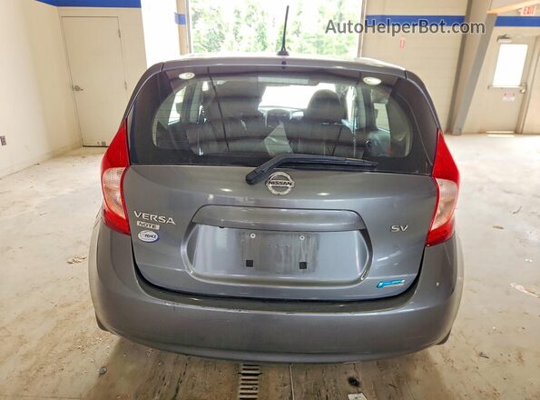 3N1CE2CP5GL400011 2016 NISSAN VERSA Gray Вид ззаду