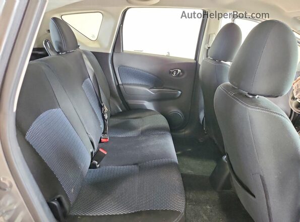 3N1CE2CP5GL400011 2016 NISSAN VERSA Gray Вид задніх сидінь