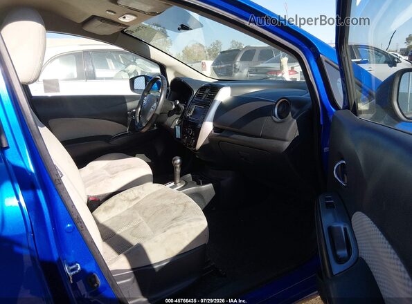 3N1CE2CP5GL403829 2016 NISSAN VERSA NOTE Blue Vista interior delantera