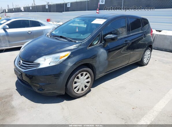 3N1CE2CP5GL407914 2016 NISSAN VERSA NOTE Black წინა მარცხენა ხედი სამი მეოთხედიდან