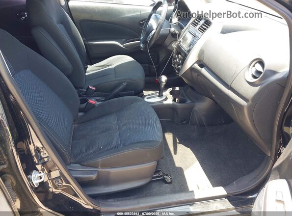 3N1CE2CP5GL407914 2016 NISSAN VERSA NOTE Black წინა სალონის ხედი