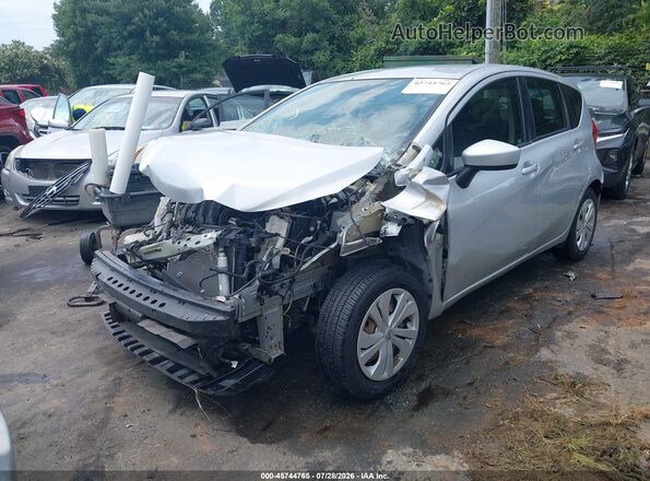 3N1CE2CP5HL360322 2017 NISSAN VERSA NOTE Silver წინა მარცხენა ხედი სამი მეოთხედიდან