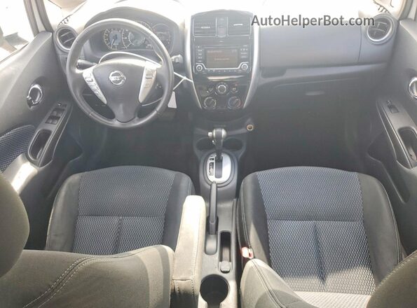 3N1CE2CP5JL356812 2018 NISSAN VERSA White Вид панелі приладів