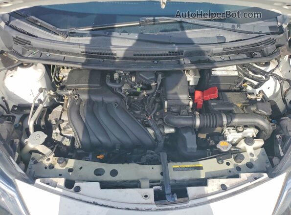 3N1CE2CP5JL356812 2018 NISSAN VERSA White Вид задньої частини салону