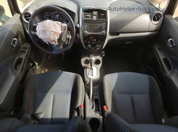 3N1CE2CP5JL365400 2018 NISSAN VERSA Black Вид панелі приладів