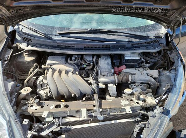 3N1CE2CP5JL365400 2018 NISSAN VERSA Black Вид задньої частини салону
