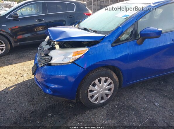 3N1CE2CP6GL352177 2016 NISSAN VERSA NOTE Синий Вид задней части салона
