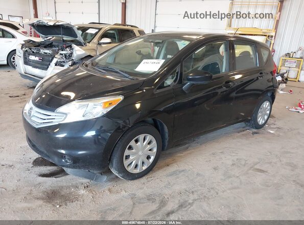 3N1CE2CP6GL405881 2016 NISSAN VERSA NOTE Black Առջևի ձախ երեք քառորդ տեսարան