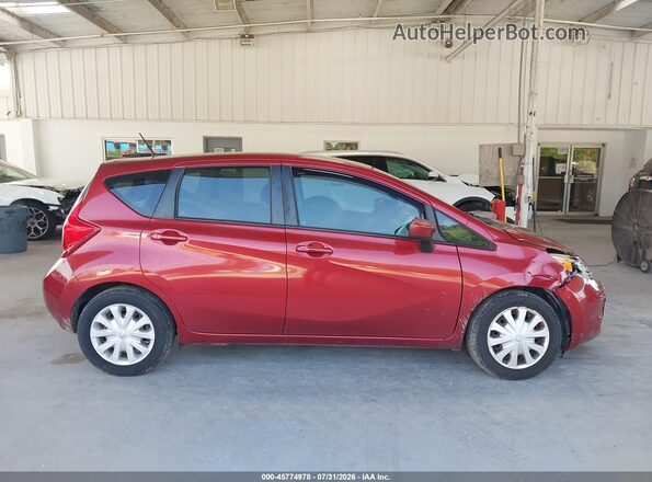 3N1CE2CP7GL386340 2016 NISSAN VERSA NOTE Red Widok wnętrza z tyłu