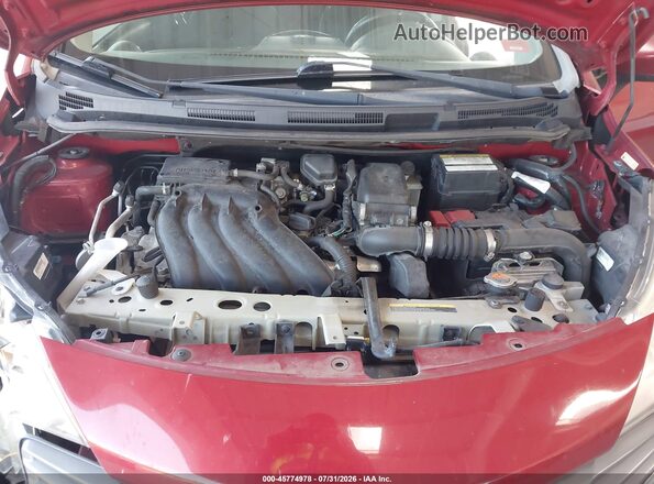 3N1CE2CP7GL386340 2016 NISSAN VERSA NOTE Red Widok z tyłu
