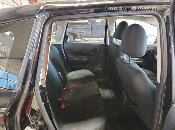 3N1CE2CP7GL389707 2016 NISSAN VERSA Black Vista de los asientos traseros
