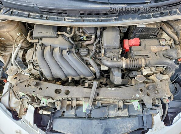 3N1CE2CP7GL411138 2016 NISSAN VERSA Белый Вид задней части салона