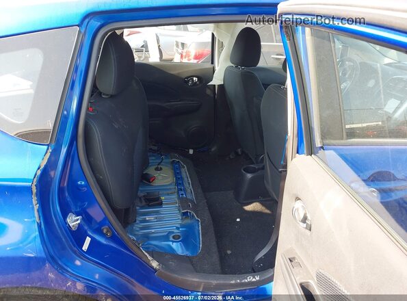 3N1CE2CP7HL353761 2017 NISSAN VERSA NOTE Blue VIN კოდის სტიკერის ხედი