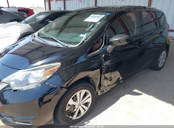 3N1CE2CP7HL378501 2017 NISSAN VERSA NOTE Black წინა ხედი