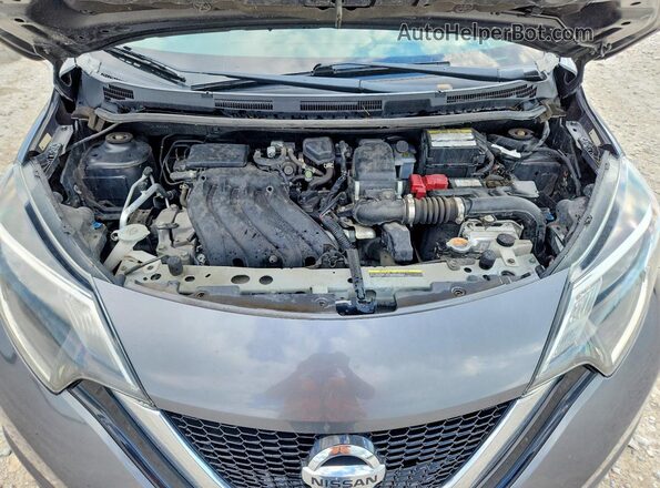 3N1CE2CP7JL361042 2018 NISSAN VERSA Gray Rear interior view