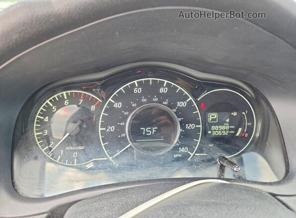 3N1CE2CP7JL361042 2018 NISSAN VERSA Gray Instrument cluster view