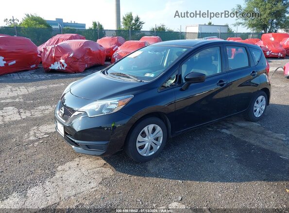 3N1CE2CP7KL359647 2019 NISSAN VERSA NOTE Black Առջևի ձախ երեք քառորդ տեսարան