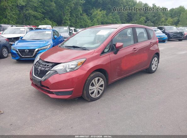 3N1CE2CP7KL366677 2019 NISSAN VERSA NOTE Red Front left
