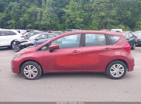 3N1CE2CP7KL366677 2019 NISSAN VERSA NOTE Red Rear interior view