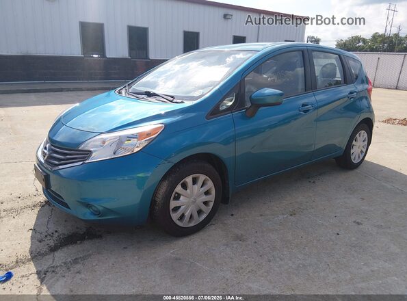 3N1CE2CP8GL390204 2016 NISSAN VERSA NOTE Синий Передняя левая четверть
