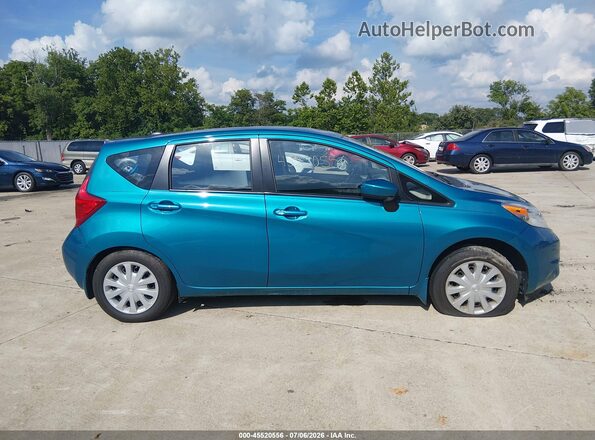 3N1CE2CP8GL390204 2016 NISSAN VERSA NOTE Синий Вид задней части салона