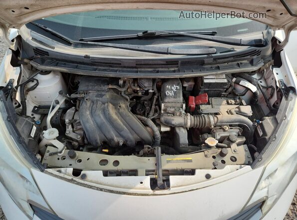 3N1CE2CP8GL397542 2016 NISSAN VERSA White უკანა სალონის ხედი