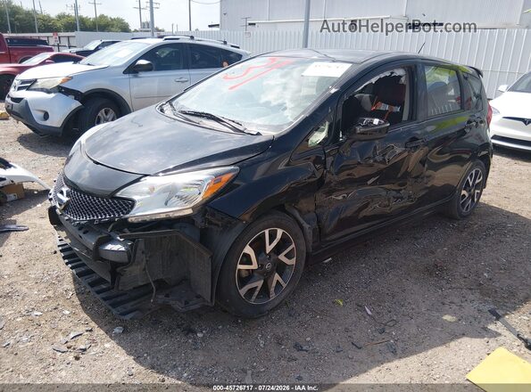 3N1CE2CP8GL408426 2016 NISSAN VERSA NOTE Black Przód lewy