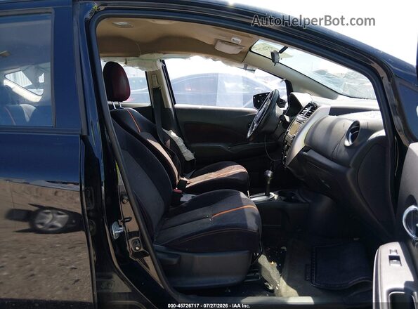 3N1CE2CP8GL408426 2016 NISSAN VERSA NOTE Black Widok wnętrza z przodu